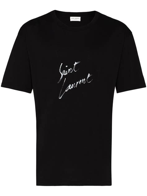 ysl herren t shirt|farfetch st laurent tops.